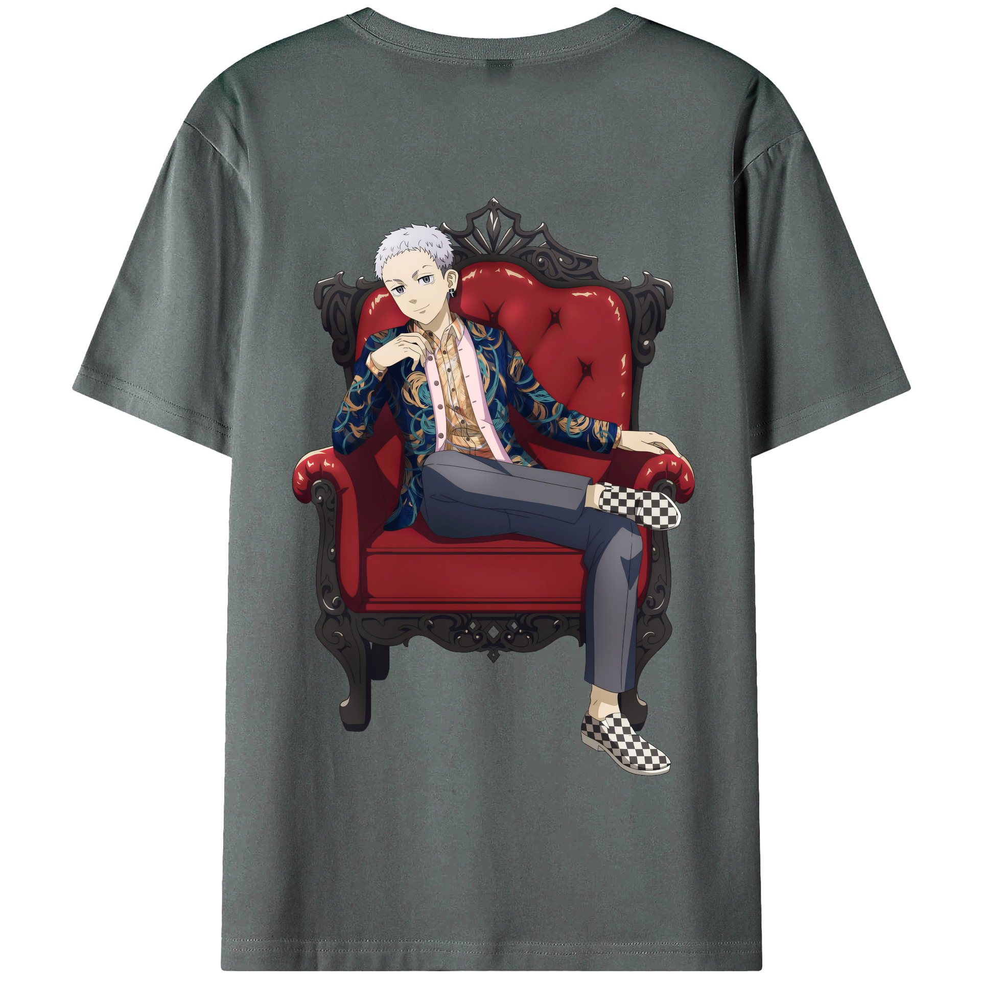 （画像用） 東京リベンジャーズ Tokyo Revengers 綿100％半袖Tシャツ（背面プリント）